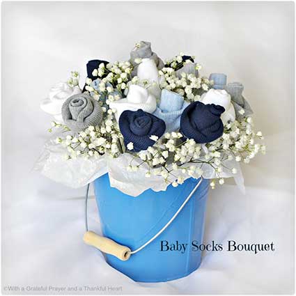 Baby-Socks-Flower-Bouquet