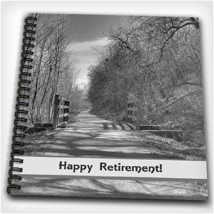 3dRose Trail of Shadows, Retirement Memory Book