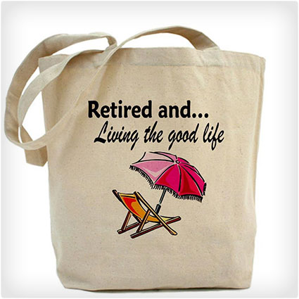 CafePress Retirement Tote Bag