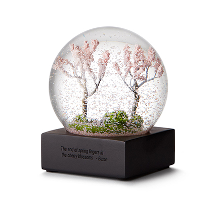 Cherry Blossom Snow Globe