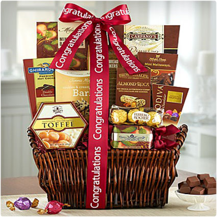 Congratulations! Deluxe Balsam Gift Basket