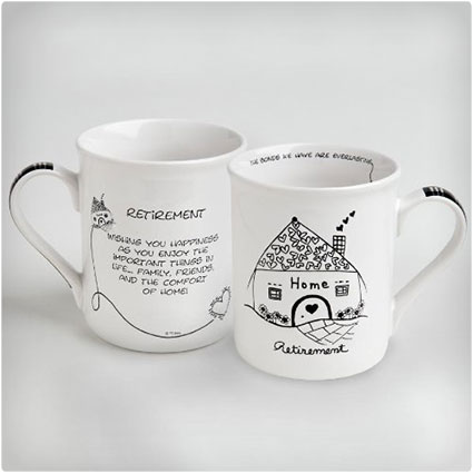 Enesco Children of the Inner Light Retirement Mug With Message Mug