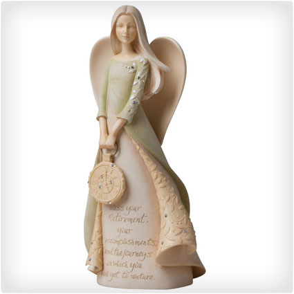 Enesco Foundations Retirement Angel Figurine