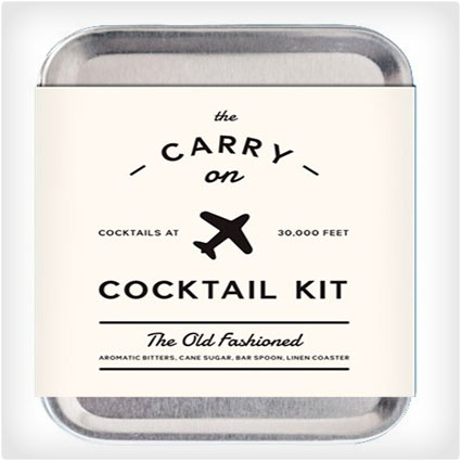 Old Fashioned Carry-On Cocktail Kit