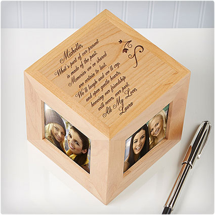 Our Special Friendship Personalized Photo Cube