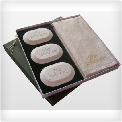 Personalized Soap Original Luxury Gift Set-Name (w/towel)