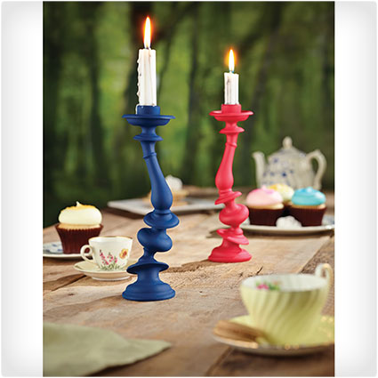 The Mad Hatter's Candlesticks