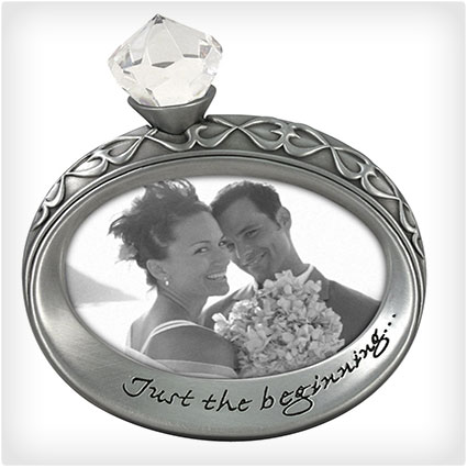 Wedding Bands Interlocking Duo Picture Frame