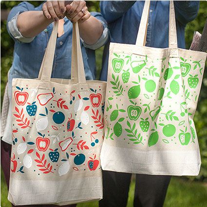 Apple Tote Bag