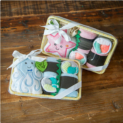 Baby Washcloth Bento Box