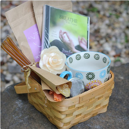 Breast Cancer, Get Well Organic Tea Gift Basket