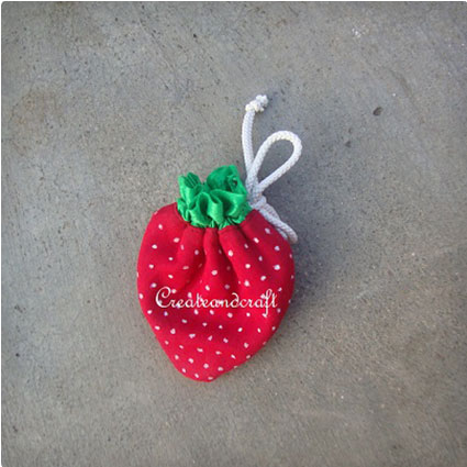 Strawberry Coin Purse