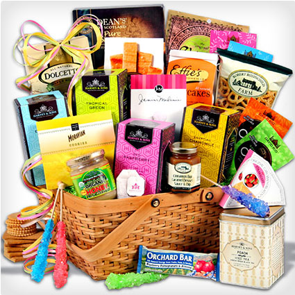 Tea and Cookies Gift Basket