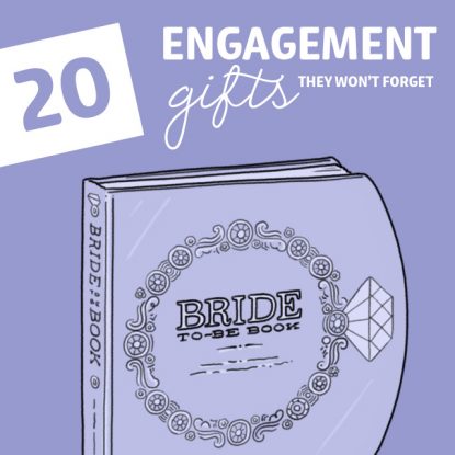 Get them a unique engagement gift with these great ideas. Take a stand against boring gifts!