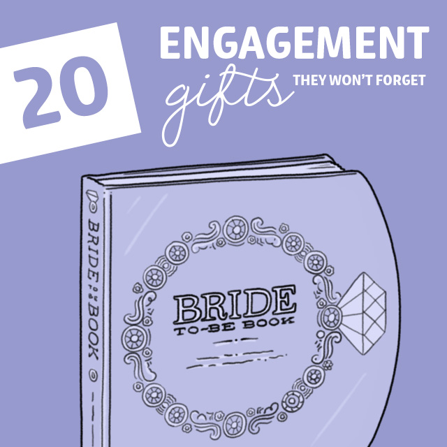 Get them a unique engagement gift with these great ideas. Take a stand against boring gifts!