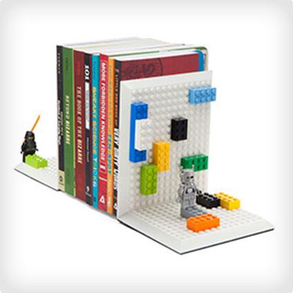 Build On Brick Bookends