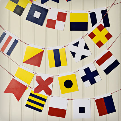 Printable Maritime Flags