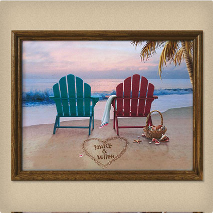 Tropical Framed Print