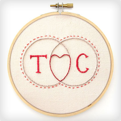 Venn Diagram Embroidery Pattern