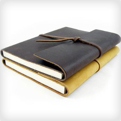 Bombay Black Leather Journal