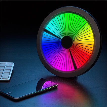 Chromatic Spectrum Clock