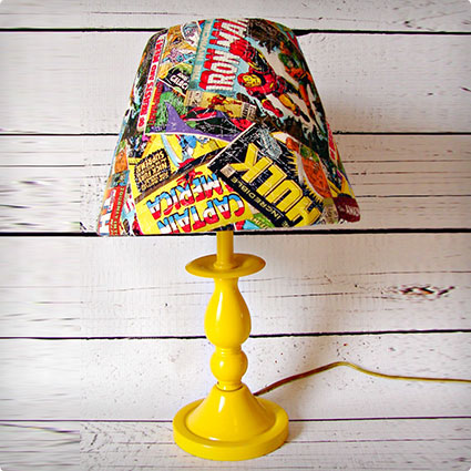 Comic Book Lamp