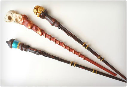 Harry Potter Homemade Magic Wands