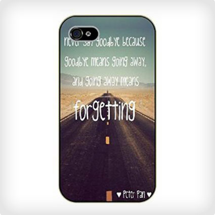 Never Say Goodbye iPhone Cover