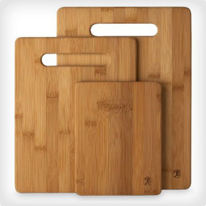 Three Piece Cutting Board Set