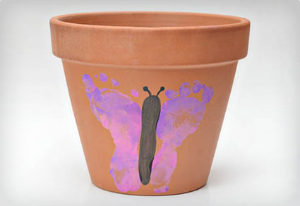 Butterfly Flower Pot