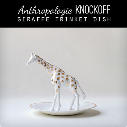 Designer Giraffe Gift