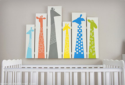 Giraffe Wall Art