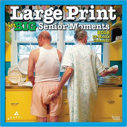 Senior Moments Calendar