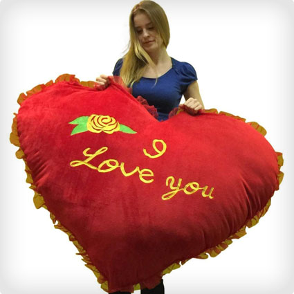 A Huge Heart Pillow