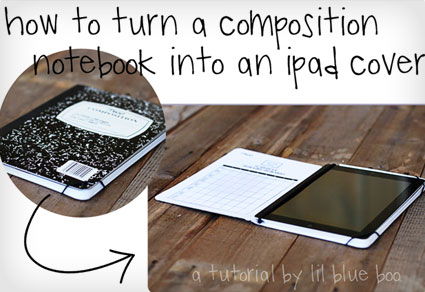 Composition Notebook iPad Cover