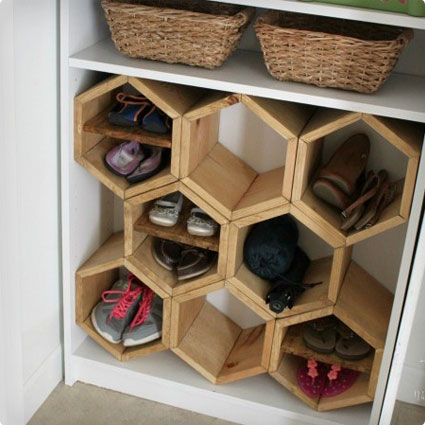 DIY Shoe Rack