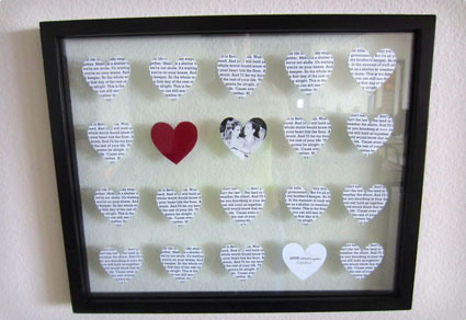 Framed Love Hearts