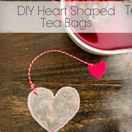 Heart Shaped Tea Bags