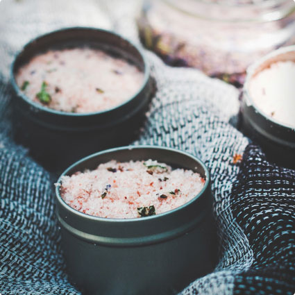 Lavendar Mint Sea Salt Soak