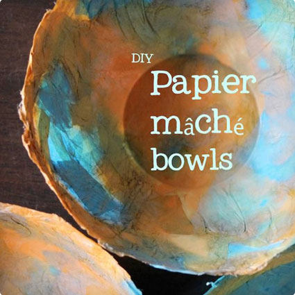 Paper Mache Bowls