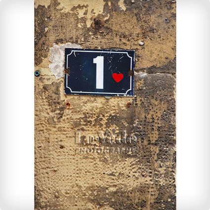 Parisian Street Sign