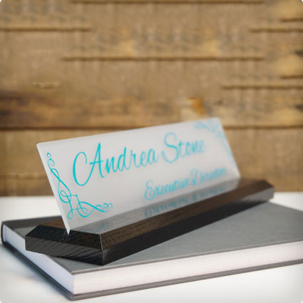 Personalized Desk Nameplates