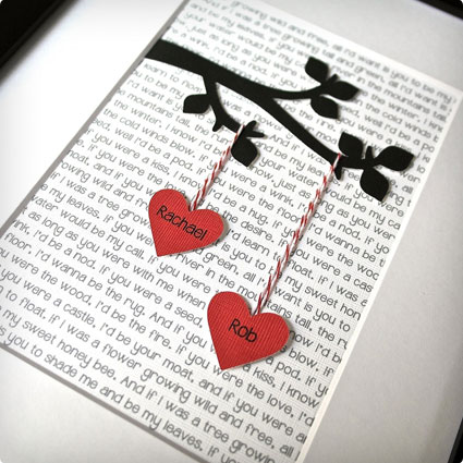 Personalized Love Art/Messsage