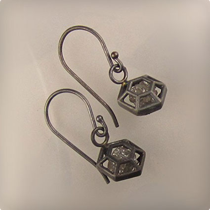 Rough Diamond Earrings