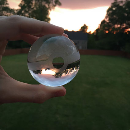 Crystal Pokemon Ball