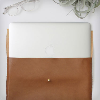 Leather Laptop Case