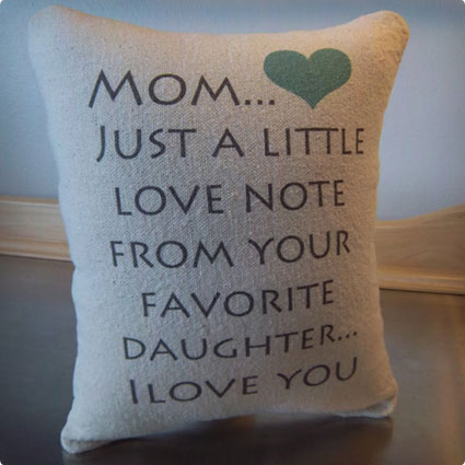 Pillow for Mom