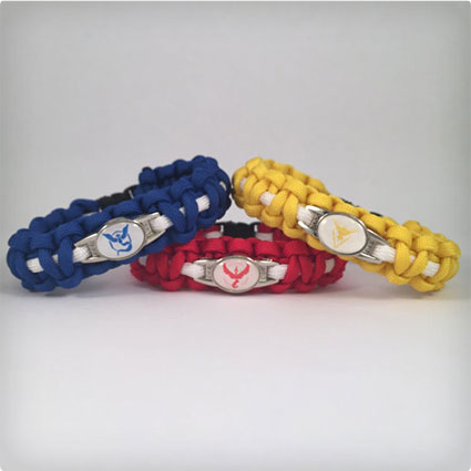 Pokemon GO Team Paracord Bracelets