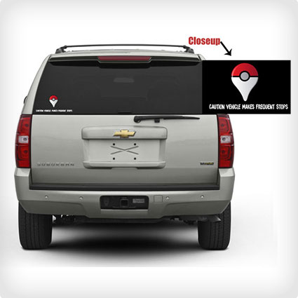 Pokemon GO Window Decal Sticker