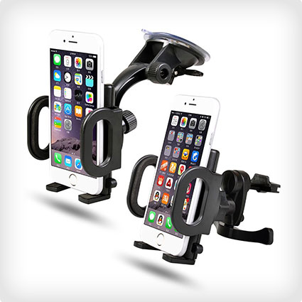 2-in-1 Mobile Phone Car Mount